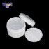 Factory Custom Made 30g 50g 100g 200g 250g 450g 500g White Empty Plastic Luxury Cosmetic Jars