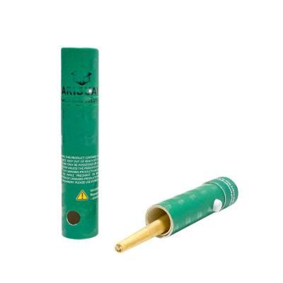 Custom Print Green Childproof Cigarette Paper Pre Roll Tube