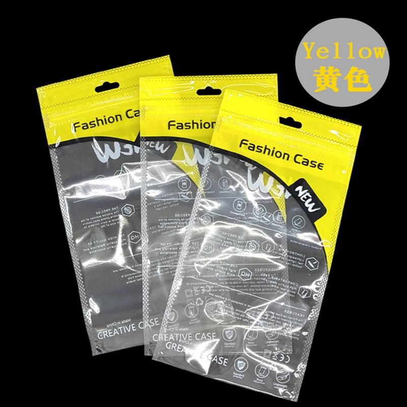 Cellphane Case Cover Plastic Zipper Bag