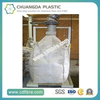 Rope Lifting Jumbo Bulk Bag with Beige Color for Sand