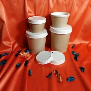 Good Quality China Supplier Printed Foil Container Paper Lids