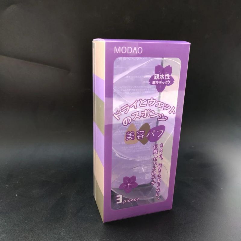 Custom PVC/PP/PET Foldable beauty tools Packaging Boxes