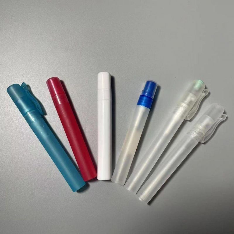 8ml 10ml 12ml Pocket Size Plastic Perfume Pen Spray Bottle
