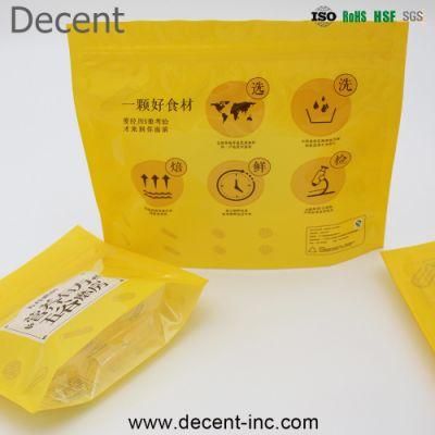 China Supplier Custom Design Printing Resealable Aluminum Foil Stand up Pouches with Zipper for Food Packaging