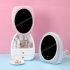 2021 New LED Light Makeup Box Touched Screen Desktop Cosmetic Box with Mirror