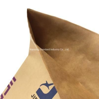 Hot Sale Cheap Logo Artwork Design Full Open Paper Bags for Feed Dog Cat Pet