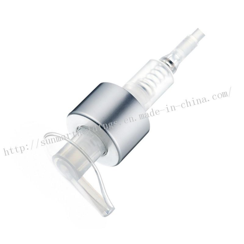 24410 Aluminium Plastic Smooth Screw Lotion Pump