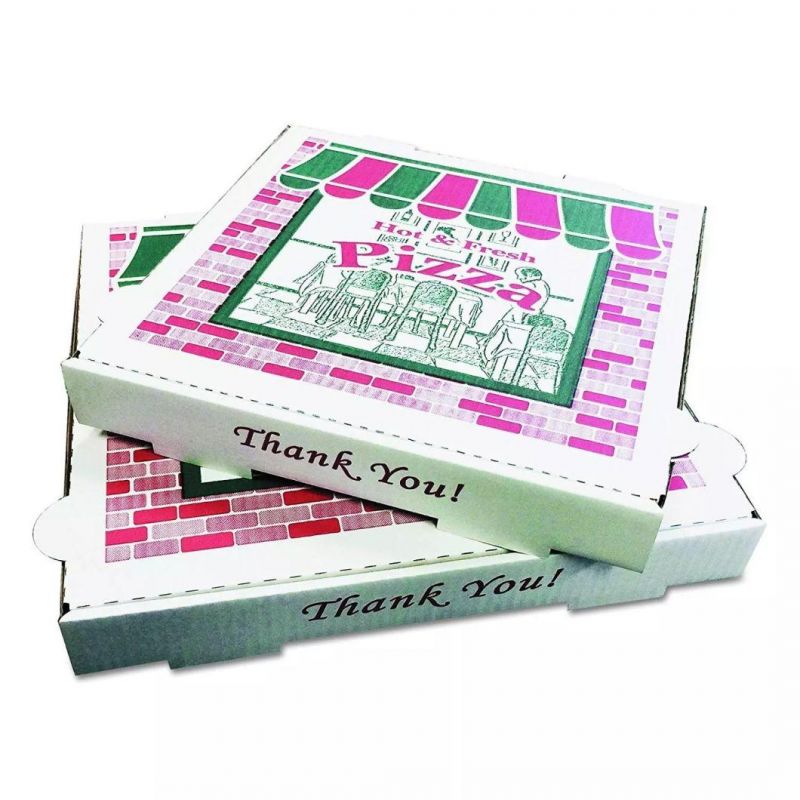 Wholesale Pizza Packing Boxes with Logo Printing Customized Pizza Box