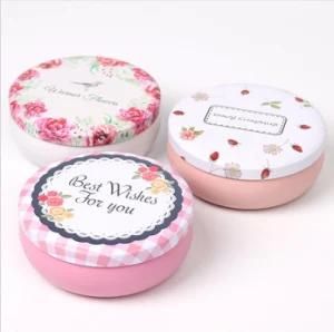 Pink Tin Box Set Candy Snack Gift Wrapping Tin Box