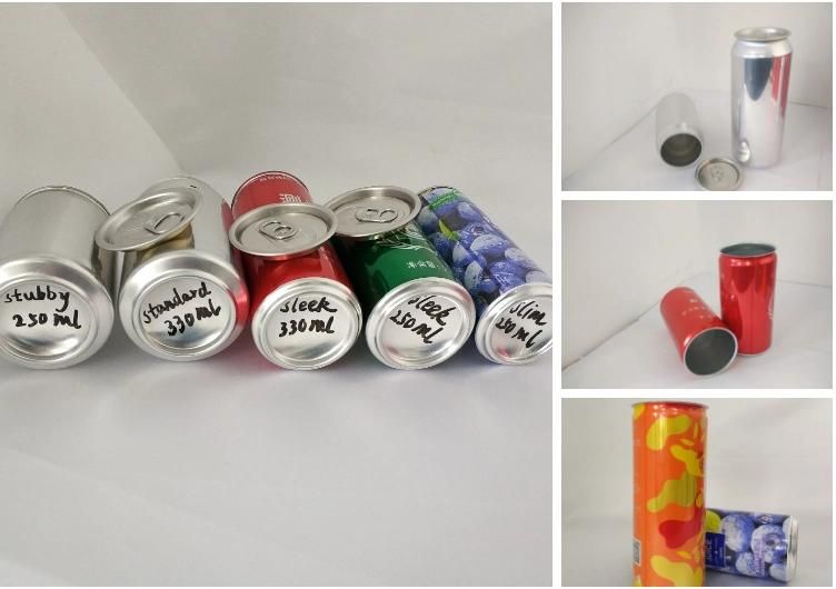 Unique Shaped Beer Aluminum Sleek Cans for Hot Sell in 2019