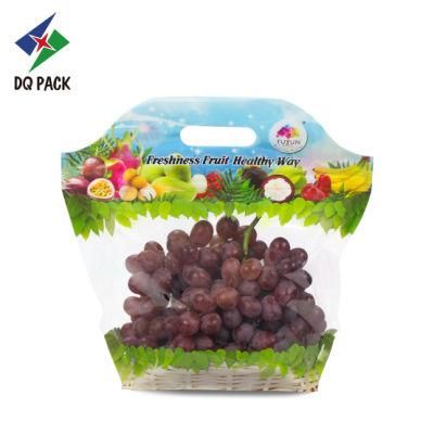 Resealable Fruits and Vegetables Vent Bags Vent Holes Packing Plastic Zipper Bags