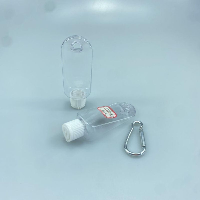 Travel Containers Customisable Mini Small Hand Sanitizer Keychain Hook Bottle