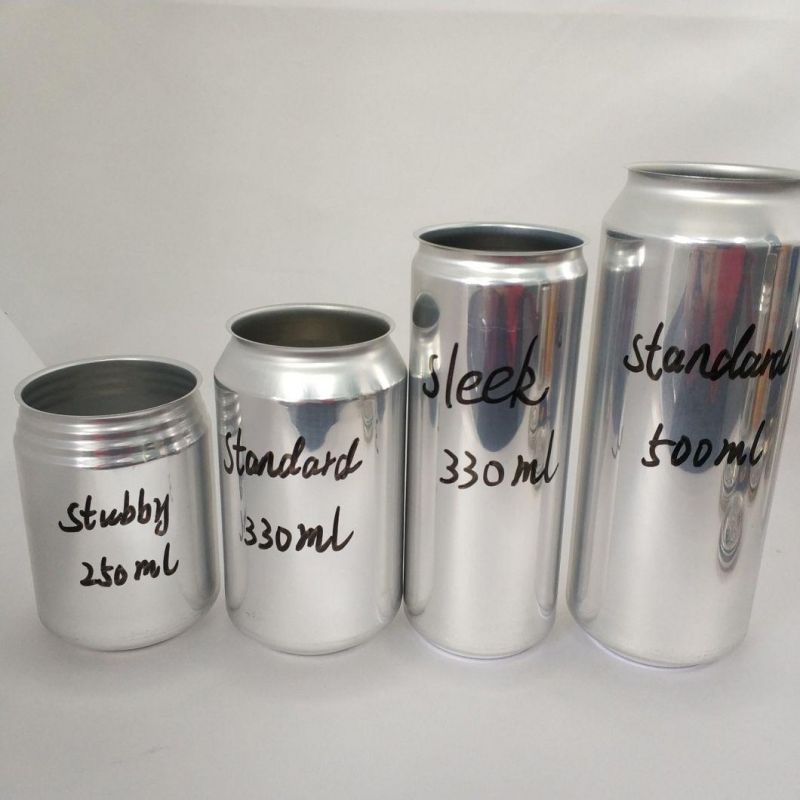 Custom Printed 250ml 330ml 500ml Aluminum Beer Cans
