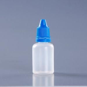 15ml LDPE E Liquid Eye Drop Dropper Plastic Bottle with Screw Cap