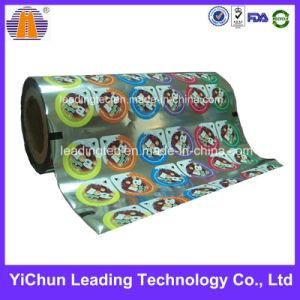 Plastic Film Lid Food Label PP Alumium Foil Cups Packaging