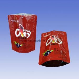 Plastic Lamination, Stand up Raisin Bag with Zipper (Hot Sale)