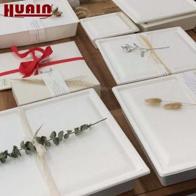 Eco Friendly Molded Pulp Gift Box Natural Packaging for Dress
