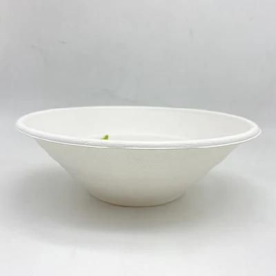 Biodegradable Sugarcane Bagasse Salad Bowl