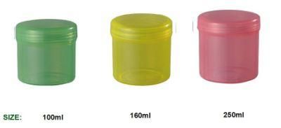 100ml/160ml/250ml Plastic Jar, Cosmetic Jar