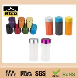 HDPE Chromed Plastic Canister /Metallized Plastic Food Jars for Milk Nutrition Powder