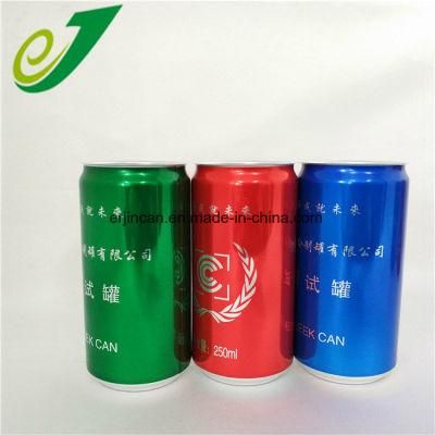 Food Grade Sleek Can 250 Ml 330 Ml Aluminum Beer Cans