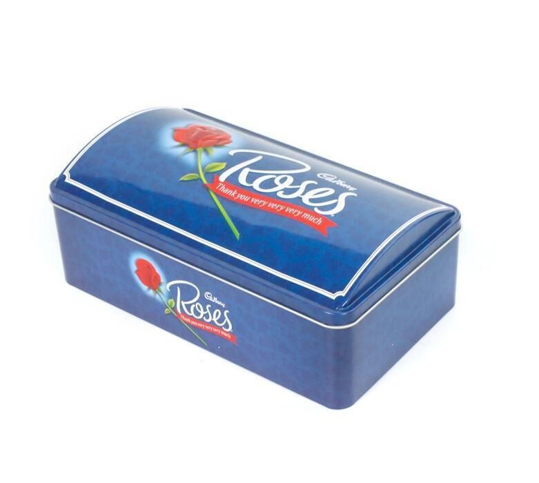 Custom Printed Domed Lid Gift Tin Box Perfect for Valentine′s Day Gift