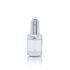 30ml Cosmetic Square Shoulder Small Skincare Packaging Portable Dropper Bottle