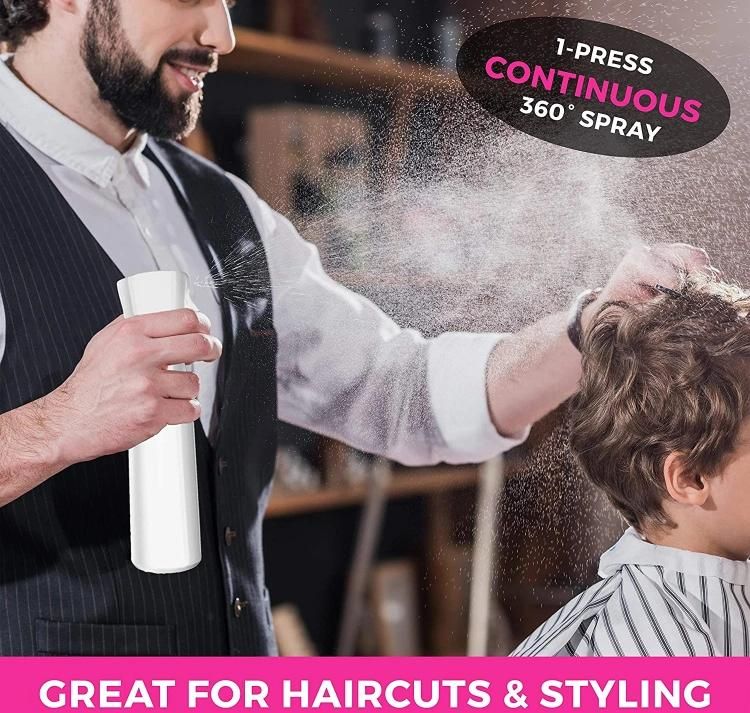 300ml 500ml 10oz 16oz Continuous Reusable Barber Salon Hair Care Pet Plastic Fine Mist Spray Bottle for Sale