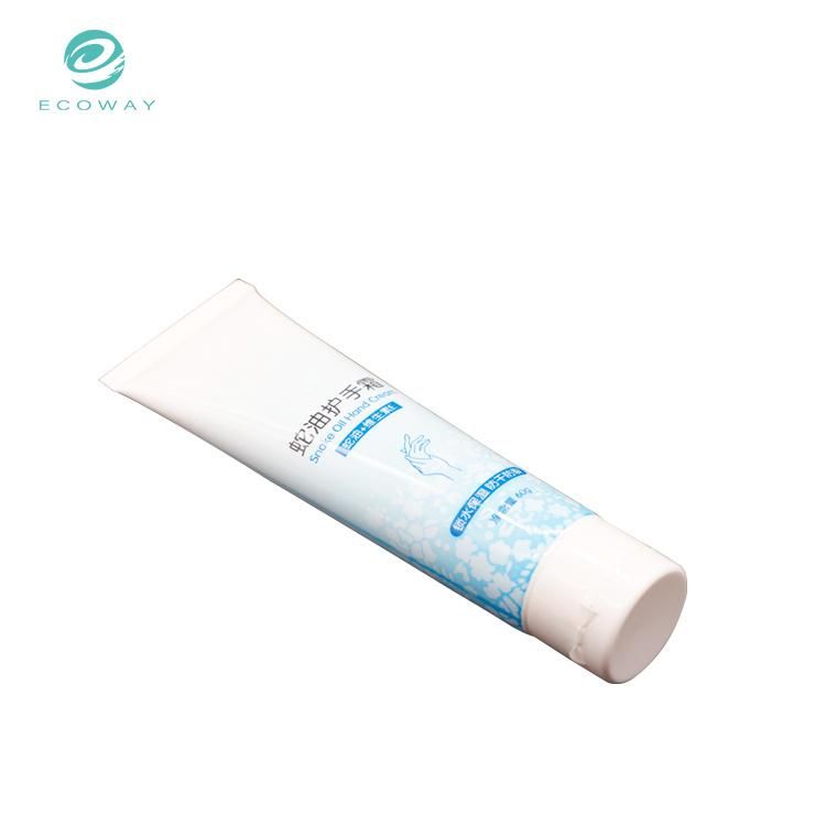 Custom Skincare Hand Cream Packaging Flip Cap Soft Tube