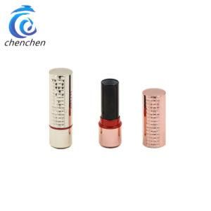 Popular Gold Rim/Circle Empty Lipstick Container Beauty Tube