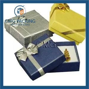 Paper Jewelry Box with Bow Packaging Box