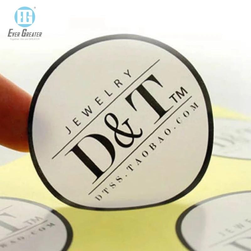 Promotional Gift Printing Label Adhesive PVC Sticker Label