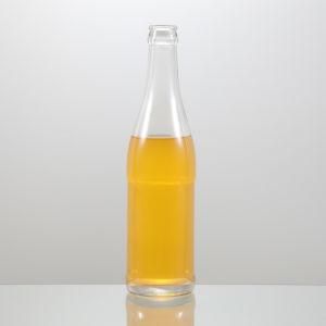 High Quality Empty Flint Juice Wine Container Glass Bverage Bottle for Wholesale