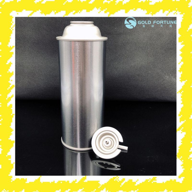 Customized Empty Aerosol Tin Can with Actuator