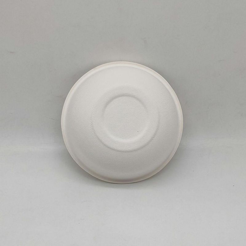 850ml (30OZ) Big White Soup Round Bowls Disposable Compostable Huge Bowls