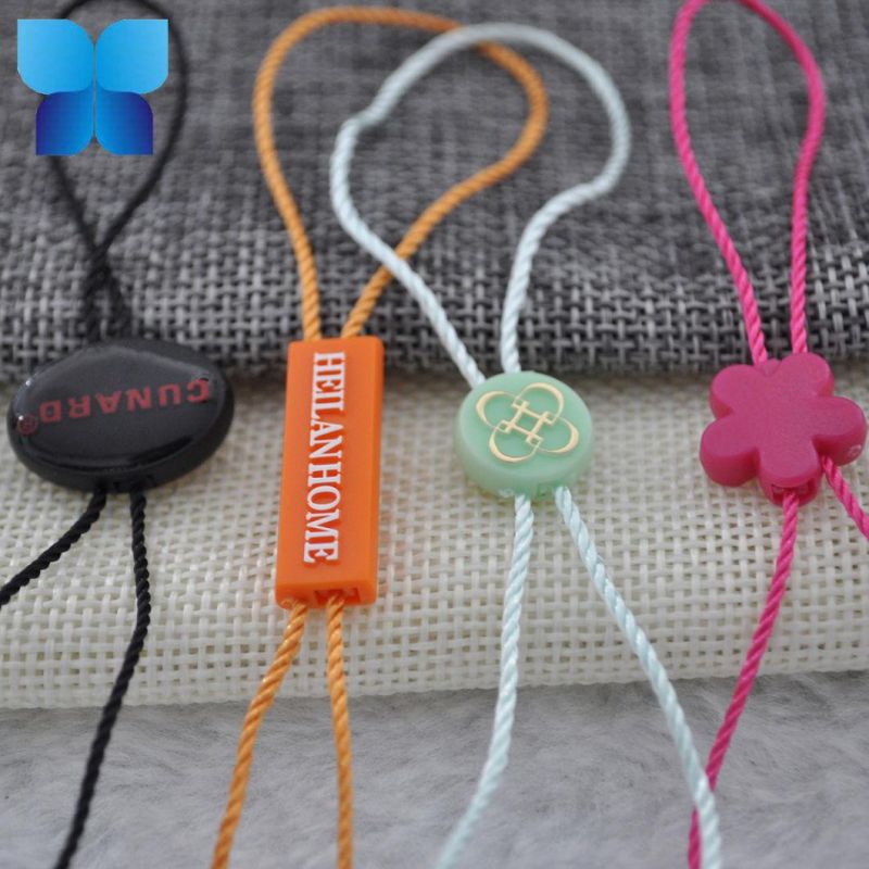 Hot Sell PVC Sllicone Garment String Seal Hang Tag