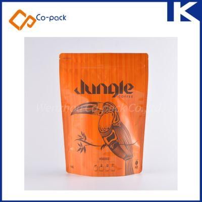 Stand up Tea Bag with Pouch Zipper/ Aluminium Foil Zipper Bag