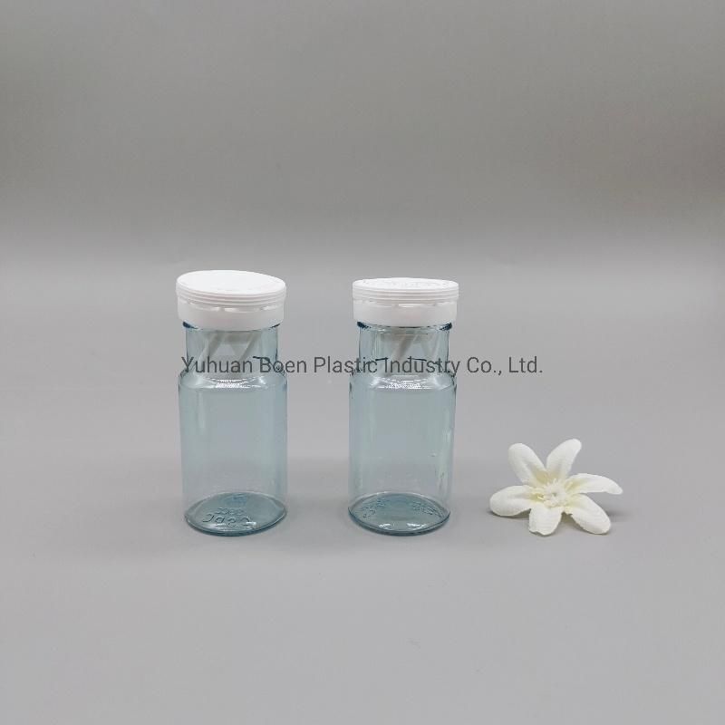 Plastic Medicine Jar Silicone Seal Cap 35cc