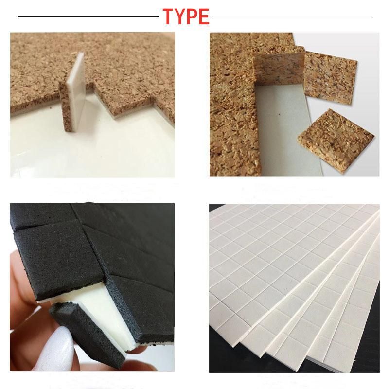 Cork Rubber Pad Self-Adhesive Footpad Glass Ceramic Tile Protector Cork