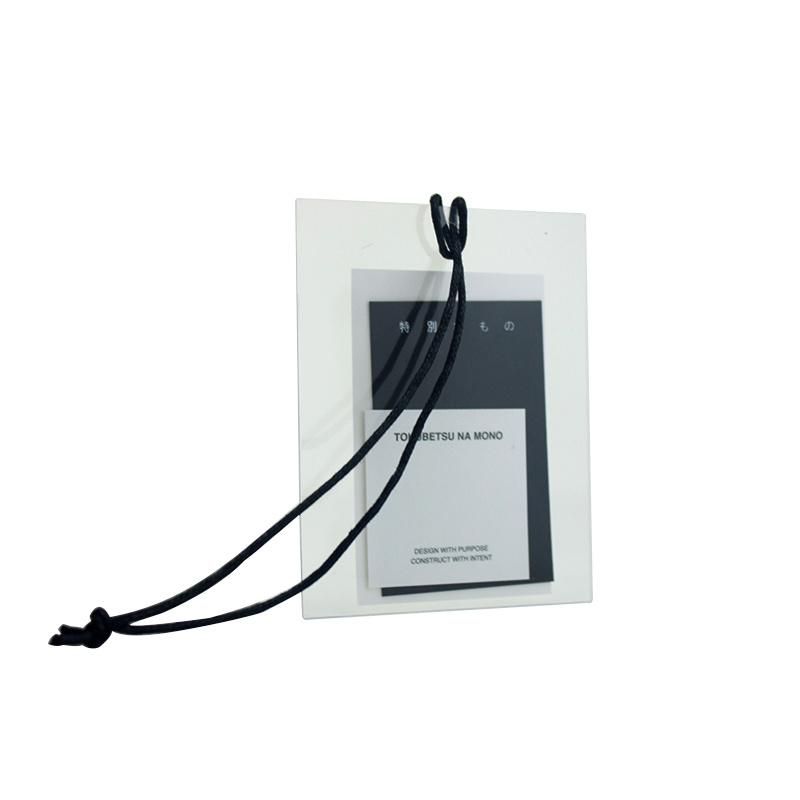 Professional Garment Set PVC Bag Paper Hangtag