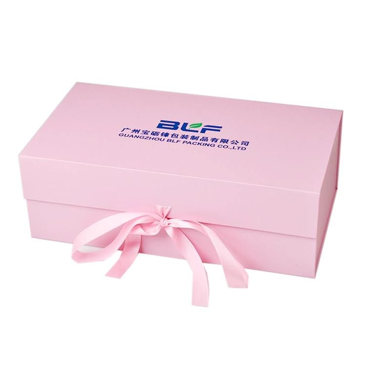 Custom Logo Recycled Cardboard Packaging Magnetic Closure Foldable Paper Gift Boxes