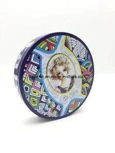 Custom Small Round Mint Gift Packaging Cookie Tin Box Metal Tin Container