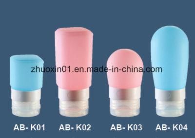 50ml Silicone Bottle with Flip Top Cap for Bb Cream