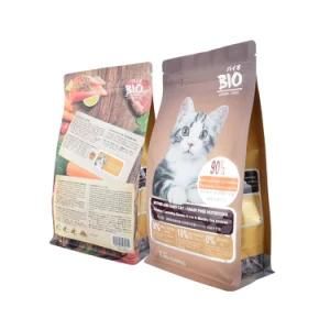 Chinese Eco-Friendly Biodegradable Laminated Food Coffee Snack Packaging Stand up Pouch with Resealable Ziplock Zipper Plastic Packaging Bag