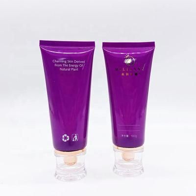 Soft Facial Cleanser Cosmetic Plastic Tube for Cosmetic Packaging