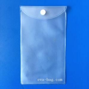 Matt Back Snap Button Closure PVC Bag (Lead free)