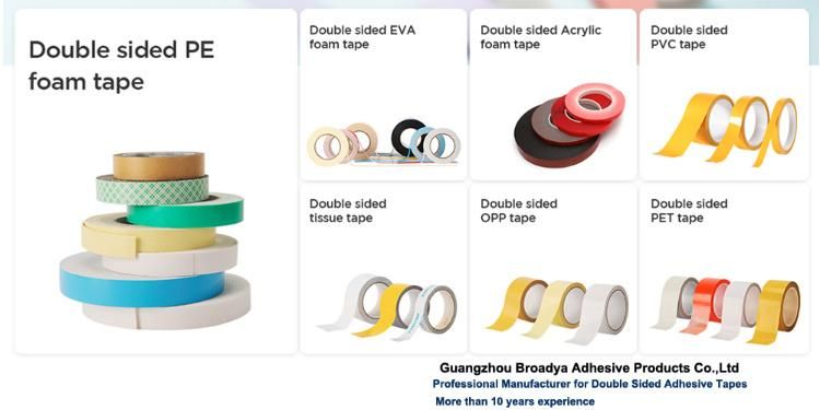 Acrylic Adhesive Packing Double Sided Tape, Pet Tape