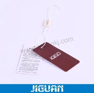 Plastic Garment Hangtags PVC Hang Tags