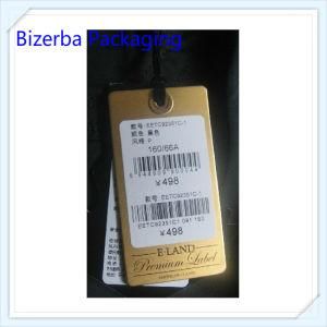 Promotional Custom Paper Price Tag for Clothing