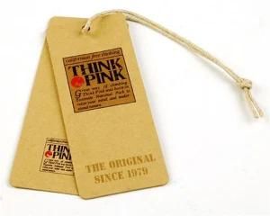 Two Pieces Paper Tag /Paper Labels with String